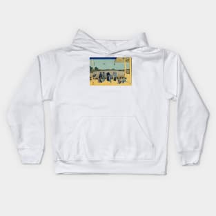 Mt. Fuji Hokusai UFO Kids Hoodie